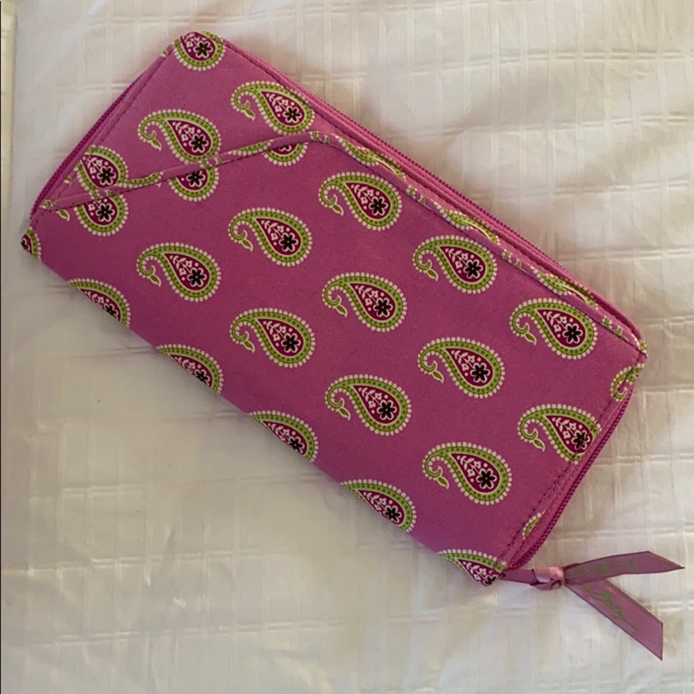 Vera Bradley travel wallet